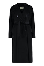 Load image into Gallery viewer, Madame Double-breasted wool and cashmere coat
