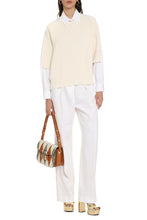 Load image into Gallery viewer, Shirt with knit insert
