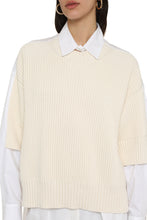 Load image into Gallery viewer, Shirt with knit insert
