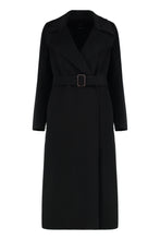 Load image into Gallery viewer, Manu double-breasted virgin wool coat
