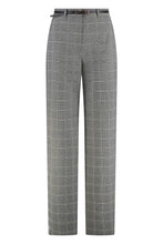 Load image into Gallery viewer, Mazurca Prince of Wales motif wool trousers
