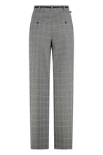 Load image into Gallery viewer, Mazurca Prince of Wales motif wool trousers
