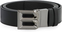 Load image into Gallery viewer, Reversible and adjustable leather belt

