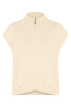 Load image into Gallery viewer, High collar sweater with zip
