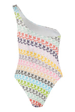 Load image into Gallery viewer, One-shoulder swimsuit
