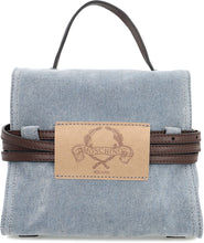 Load image into Gallery viewer, Moschino Tie Me Small Denim handbag
