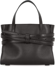 Load image into Gallery viewer, Moschino Tie Me Small leather handbag
