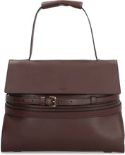 Load image into Gallery viewer, Moschino Tie Me leather handbag
