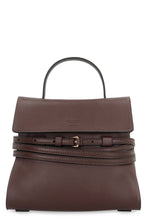 Load image into Gallery viewer, Moschino Tie Me Small leather handbag
