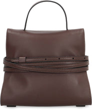 Load image into Gallery viewer, Moschino Tie Me Small leather handbag
