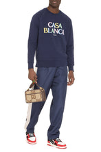 Load image into Gallery viewer, Embroidered logo crew-neck sweatshirt
