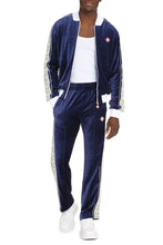 Load image into Gallery viewer, Laurel velvet full zip sweatshirt
