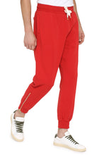 Load image into Gallery viewer, Logo detail cotton track-pants
