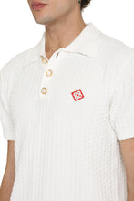 Load image into Gallery viewer, Knitted cotton polo shirt
