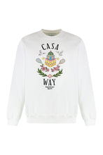 Load image into Gallery viewer, Cotton crew-neck sweatshirt
