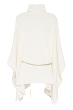 Load image into Gallery viewer, Wool turtleneck poncho
