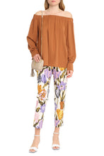 Load image into Gallery viewer, Michela silk off-the-shoulder blouse
