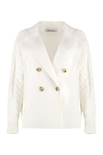 Load image into Gallery viewer, Micio double-breasted wool jacket
