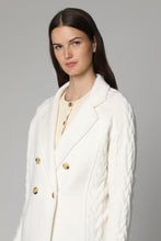 Load image into Gallery viewer, Micio double-breasted wool jacket
