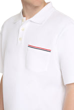 Load image into Gallery viewer, Short sleeve cotton polo shirt
