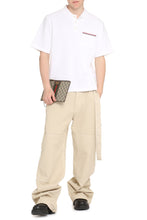 Load image into Gallery viewer, Short sleeve cotton polo shirt
