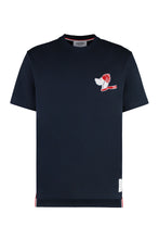 Load image into Gallery viewer, Cotton crew-neck T-shirt
