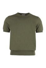 Load image into Gallery viewer, Cotton short sleeve sweater
