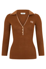 Load image into Gallery viewer, Polo with V-neck
