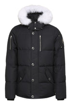 Load image into Gallery viewer, 3Q padded parka with fur-trim hood
