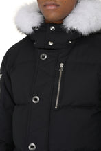 Load image into Gallery viewer, 3Q padded parka with fur-trim hood
