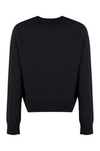 Load image into Gallery viewer, Intarsia crew-neck sweater
