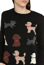 Load image into Gallery viewer, Intarsia crew-neck sweater
