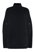 Load image into Gallery viewer, Ribbed knit cape
