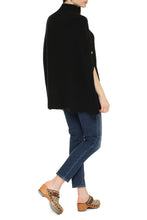 Load image into Gallery viewer, Ribbed knit cape
