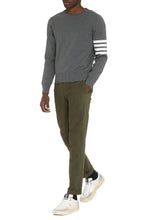 Load image into Gallery viewer, Cotton crew-neck sweater
