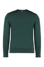 Load image into Gallery viewer, Sweater with round neck in virgin wool
