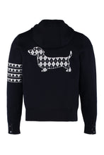 Load image into Gallery viewer, Knitted full zip hoodie
