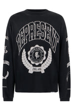 Load image into Gallery viewer, Black cotton sweatshirt
