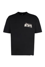 Load image into Gallery viewer, Cotton crew-neck T-shirt
