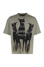 Load image into Gallery viewer, Cotton crew-neck T-shirt
