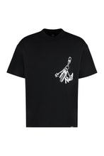 Load image into Gallery viewer, Cotton crew-neck T-shirt
