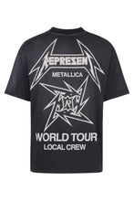 Load image into Gallery viewer, Represent X Metallica - Cotton crew-neck T-shirt

