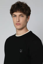 Load image into Gallery viewer, Crew-neck wool sweater
