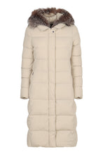 Load image into Gallery viewer, Zagara long hooded down jacket
