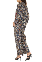 Load image into Gallery viewer, Mogol printed silk pajama blouse
