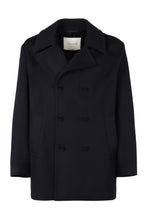 Load image into Gallery viewer, Wool blend peacoat
