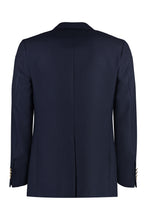 Load image into Gallery viewer, Wool single-breasted blazer
