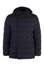 Load image into Gallery viewer, Florio Hooded nylon down jacket
