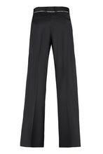 Load image into Gallery viewer, Wool straight-leg trousers
