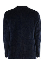 Load image into Gallery viewer, Single-breasted velvet jacket
